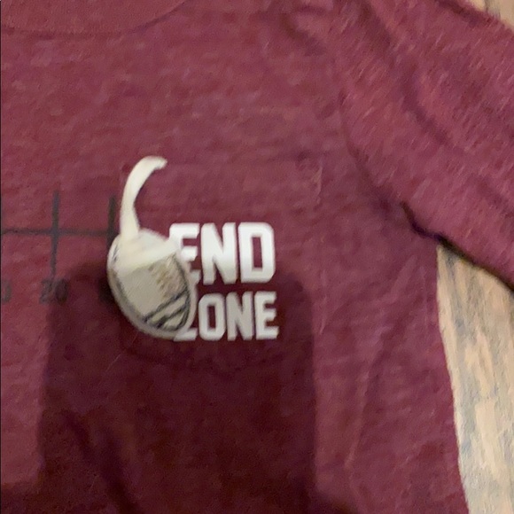 Boys 2T long sleeve maroon shirt - Picture 2 of 4